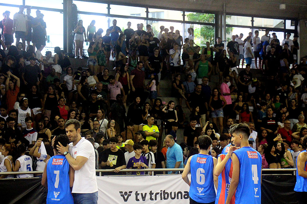 Jean Piaget se classifica e pega o Liceu Santista na próxima fase da 7ª  Copa TV Tribuna de Basquete, copa tv tribuna de basquetebol escolar